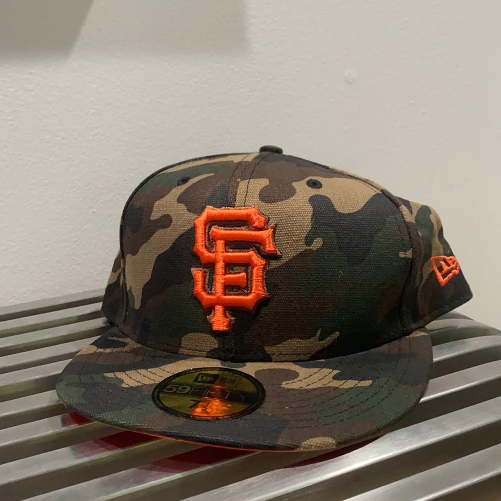 SF Giants Official Fitted Camo Edition 7 1/2